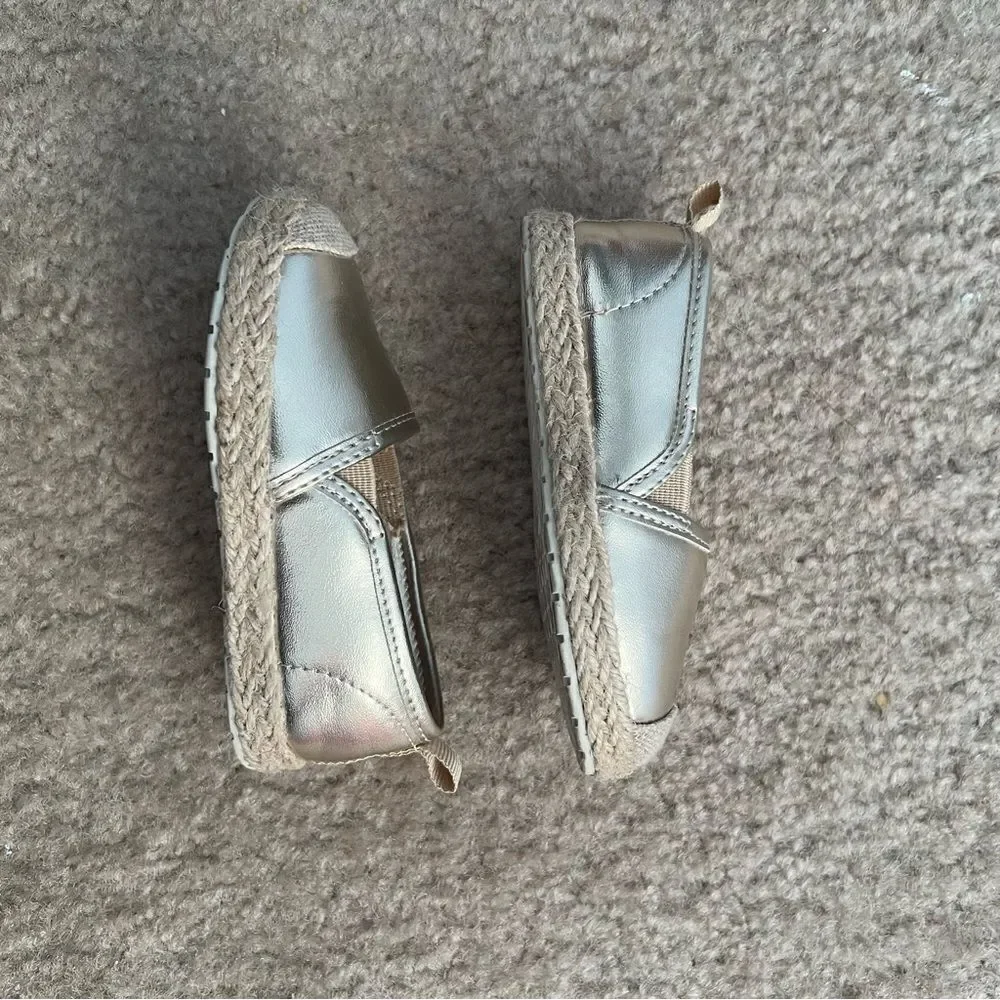 OshKosh Toddler Metallic Slip-On Shoes - Size 5